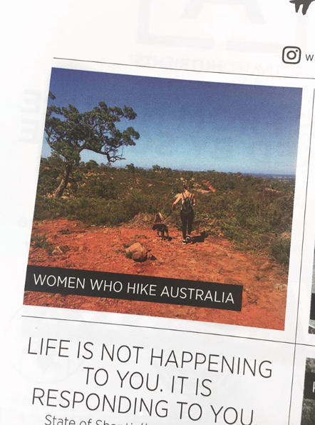 Women Who Hike Australia Anjelica Smilovitis Womens Health and Fitness Magazine