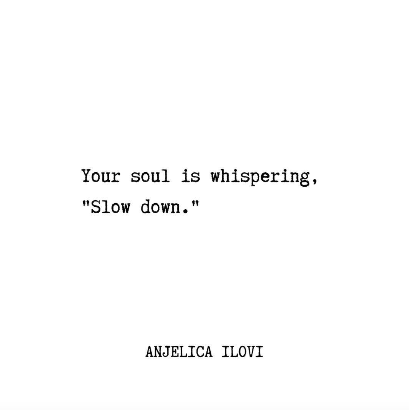 Why we need to invite Silence & Space into our Lives.